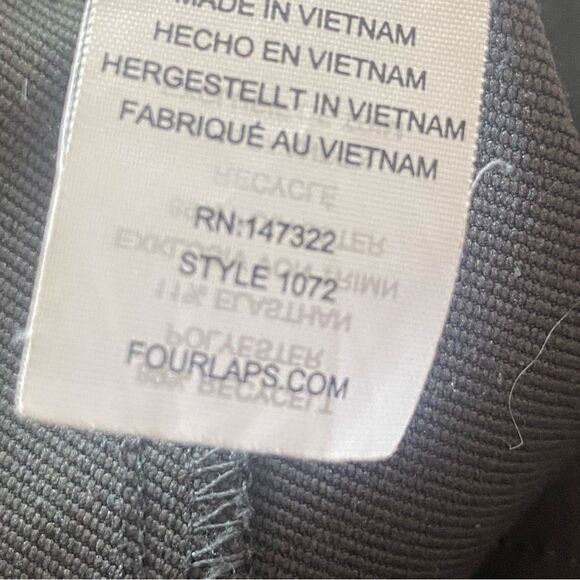 4 Fourlaps Gray Pants Style 1072 Size 32 - Picture 7 of 14